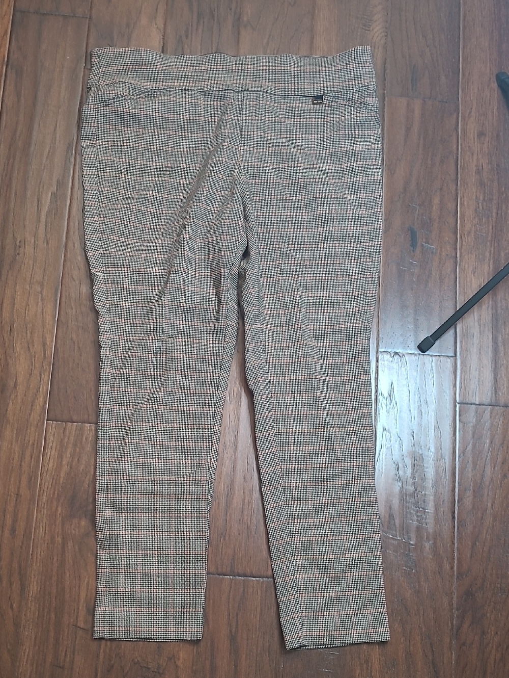 Anne Klein Plaid Skinny Pants size XL